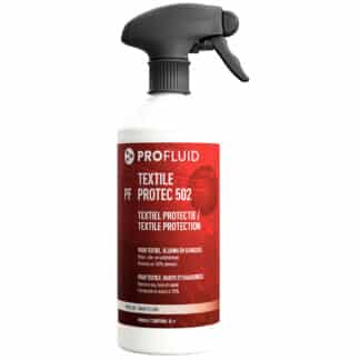 profluid 502 - waterafstotende spray - nano coating - textiel impregnatie